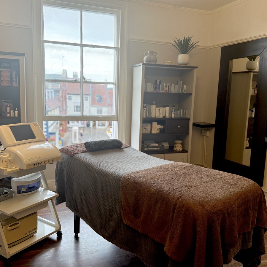 The treatment room at Kate Bayar, Beverley